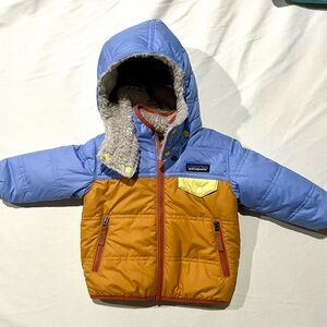 Patagonia Reversible Tribbles Hooded Winter Jacket